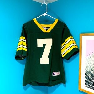 Vintage Don Majkowski Green Bay Packers Logo 7 Jersey #7